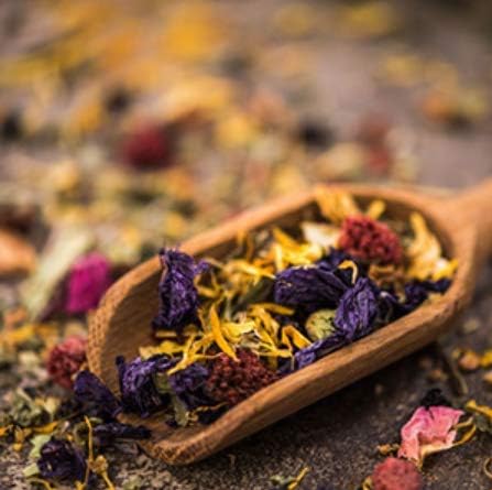 8 Set Dried Flowers and Herbs Accessories Decorations Bags Dry Flowers Essential Supplies Rose Buds Lavender Chamomile