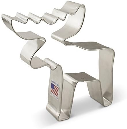 Ann Clark Moose Cookie Cutter, 3.25" Made in USA