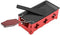 Cheese Raclette Stove Set, Carbon Steel Portable Non-stick Baking Tray with Spatula for Home Kitchen Grilling (Red)