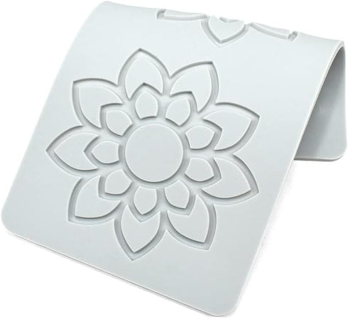 3D Hollow Leaf Fondant Lace Mold, Multi Leaves Flower Shapes Silicone Mould for Cake Decorating, B_7.56x3.92