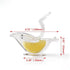 New Acrylic Manual Lemon Slice Squeezer, Portable Transparent Fruit Juicer, Hand Juicer for Orange Lemon