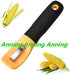 Good Grips Corn Peeler, Kitchen Corn Stripper Knife, Serrated Vertical Blade Remover