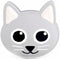 Kikkerland Cat Talking Bag Clip