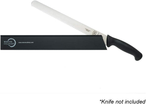 Mercer Culinary M33119P Knife Guard, 14 x 2 inch, Black
