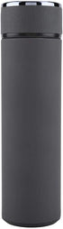Fdit Stainless Steel Vacuum Water Bottle, Tea Coffee Leak Proof Car Office Cups (Grey)