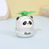 Rechargeable Mini Panda Fan, Cute Animal Tabletop Decoration, Small Desk Fan for Bedside Bookshelf Car Mounted