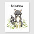 Bestbuddy Pet Set of 6 Unframed Woodland Animals Art Prints (8X10) for Kids Baby Girl Room Decor