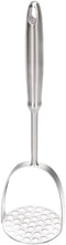 Brigii Potato Masher, Dual Arc for Easy, Labor-Saving Mashing, 304 Stainless Steel,