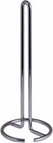 Creative Home Heavy Duty Metal Paper Towel Holder, Standing Roll Dispenser for Kitchen, Black
