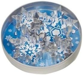 Fox Run Snowflake Cookie Cutter Set, 5 Piece