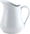 HIC Kitchen Creamer Pitcher with Handle, 8-Ounce Fine Porcelain