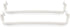 HECASA 240534701 Refrigerator Door Shelf Rack Bar - Compatible with Frigidaire Kenmore, 2PCs Replacement