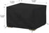 12 Oz (23" 23" 18" Covers & All Square Ottoman Cover, Waterproof UV & Weather Resistant Patio Garden Furniture Stool