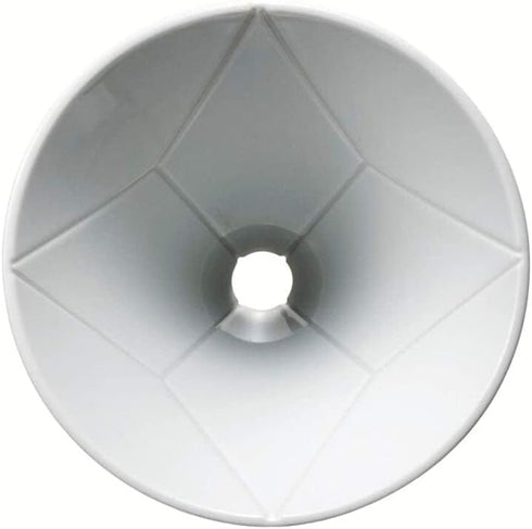Hario V60 Mugen Coffee Dripper, Size 02, White