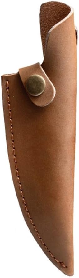 MiOYOOW Leather Knife Sheath, Boning Knife Pouch for Chef Fruit Knife, Camping Kitchen Outdoor Cooking