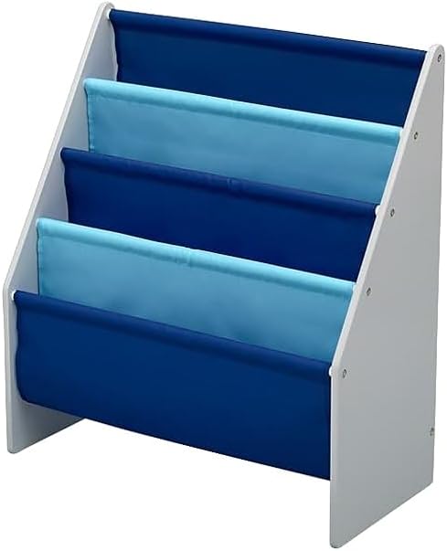 Delta Children Sling Book Rack Bookshelf for Kids - Easy-to-Reach Storage for
