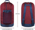 Dalykate Red Laundry Backpack Bag with Shoulder Straps, Durable Nylon Clothes Hamper with Drawstring Closure