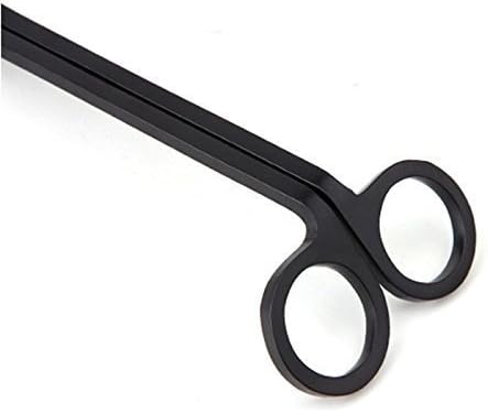 Candle Wick Trimmer, Wick Clipper Cutter Scissor (Matte Black)
