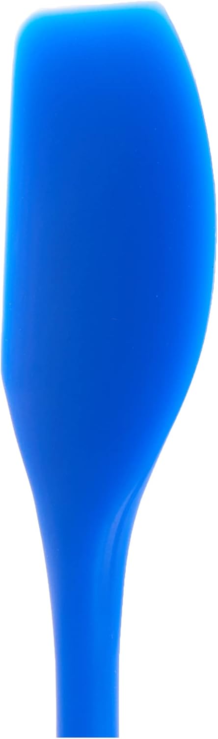 HIC Kitchen Essentials Blueberry Blue Silicone Scraper - 11.25 Inch