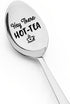 Tea Spoon Gift for Tea Lovers - Engraved Spoons for Best Friends, Christmas, Birthday, Valentine's Day
