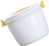 Housoutil Rice Cooker Oven, Food Steamer & Microwave Pasta Maker, Japanese Rice Cooker for Home