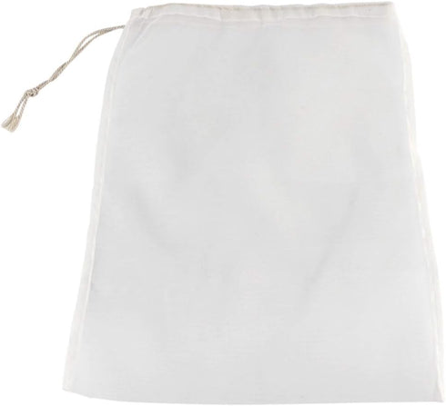 100 Mesh Food Grade Wine Filter Bag, Reusable Home Brew Beer Making Extra Fine Extraction Sack (28x45cm)