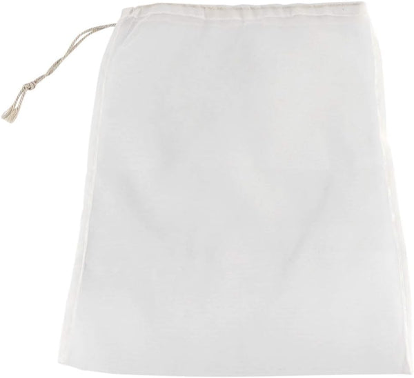 100 Mesh Food Grade Wine Filter Bag, Reusable Home Brew Beer Making Extra Fine Extraction Sack (28x45cm)