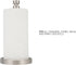 Ivilon Paper Towel Holder - Brushed Nickel Stand for Easy Tear