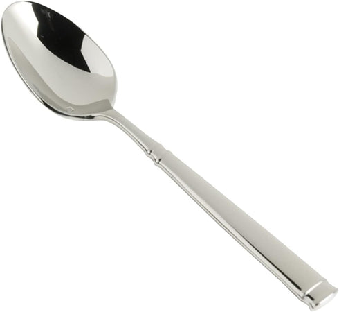 Fortessa Bistro 18/10 Stainless Steel Flatware Serving Spoon, 8.9-Inch, Silver