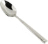 Fortessa Bistro 18/10 Stainless Steel Flatware Serving Spoon, 8.9-Inch, Silver