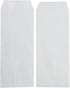 Volanic 100 Pcs Semi-Transparent Glassine Waxed Paper Bags for Kitchen Cutlery, Wedding Party Tableware