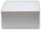 Oasis Supply Dummy Square Cake, 8" x 8" x 3", White