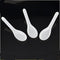 100 Pack Disposable White Plastic Asian Soup Spoons - Chinese Soup Spoons
