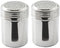 Great Credentials© Stainless Steel Versatile Dredge Shaker - Salt, Sugar Shakers 10 Oz. Each Set of 2
