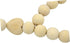 Garneck Wood Bead Garland - Farmhouse Tassels Beads for Rustic Country Decor and Christmas Decoration