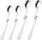 OSALADI 4pcs Stainless Steel Espresso Spoon, Jam Honey Spoon, Coffee Stir Spoon, Milk Mixing Teaspoon