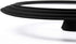Universal Lid for Pots, Pans, and Skillets, Tempered Glass with Heat Resistant Silicone Rim, Black
