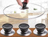 2 PCS Universal Pot Cover Replacement Knob - Heat-resistant Pot Cover Handle for Electric Pot