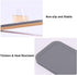 Small Silicone Heat Resistant Mat for Curling Iron - Heat Pad for Hot Hair Tools, Kitchen Sink Organizer Tray