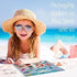 Ocean Sea Animal Gel Window Clings for Kids - Reusable Window Stickers for Toddlers, Gel Clings Decals for Home Car