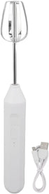 Electric Hand Blender, 3 in 1 Immersion Blender, Handheld Beater, Milk Frother, Coffee Blender, Kitchen Tools (White)
