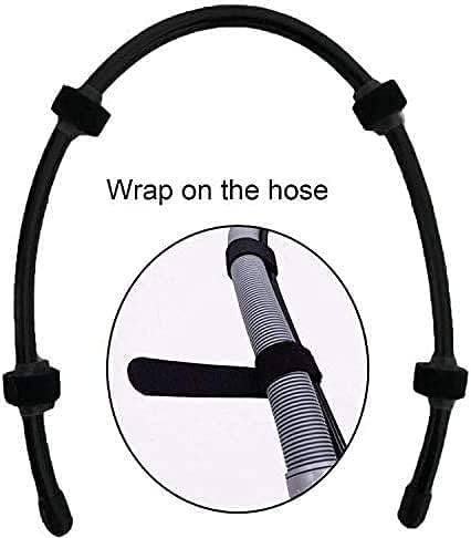 Universal Adjustable Shape Drain Hose Guide Assembly for Kitchen Sink Laundry Tub Washing Machine Discharge Hose Clip Hose Holder Fits All Drain Hose - You can Mold it to fit Your Needs.