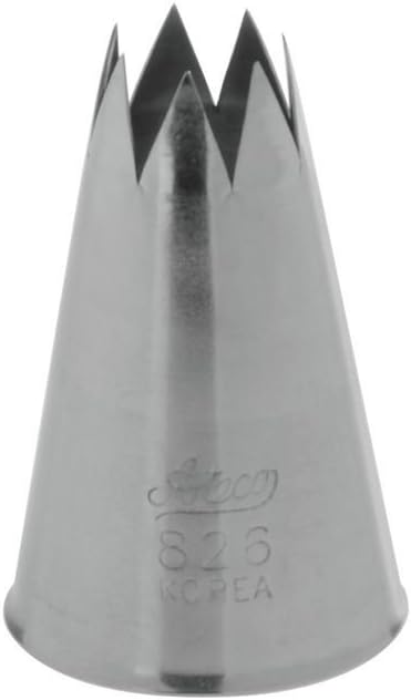 Ateco Pastry Tube - Star - Size 826