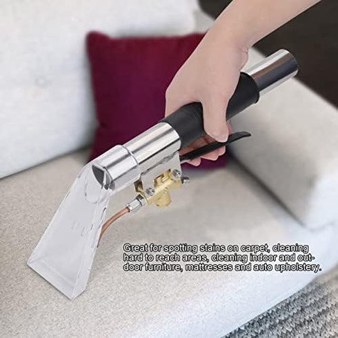 POCREATION Carpet Extractor Wand, Stainless Steel Hand Tool for Upholstery, Great for Spotting