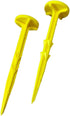 Low Profile Survey Stakes - High-Visibility - Survey Markers Boundary Markers Hi-Vis