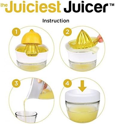Prepara The Juiciest Juicer, White/Yellow