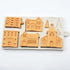 3D Christmas Tree House Silicone Mold for Fondant Cake Decor, Chocolate Sugarcraft Gingerbread Baking Mould