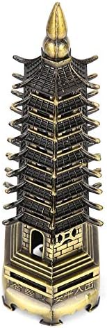 FTVOGUE Chinese Tower Model Crafts Miniature Ornaments for Office Home Desktop Decor