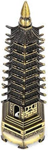 FTVOGUE Chinese Tower Model Crafts Miniature Ornaments for Office Home Desktop Decor