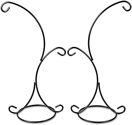 Archi YY YEARCHY Ornament Display Stand Iron Pothook Stand for Hanging Glass Terrarium (Iron Stand)